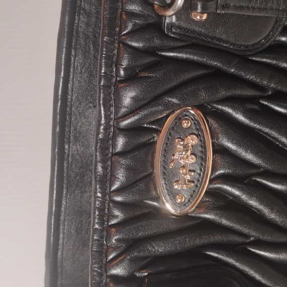 Coach 34564 Gathered Leather Kitt Carryall Tote - Picture 3 of 11